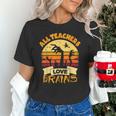 Teacher Shirts Halloween All Teachers Love Brains Unisex T-Shirt, gift for family, gift for coworker
