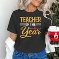 Teacher Of The Year Men Women Teachers Unisex T-Shirt, gift for family, gift for coworker Teacher Of The Year Men Women Teachers Unisex T-Shirt, gift for family, gift for coworker
