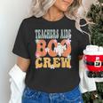 Teachers Aide Boo Crew Ghost Groovy Halloween For Women Unisex T-Shirt, gift for family, gift for coworker Teachers Aide Boo Crew Ghost Groovy Halloween For Women Unisex T-Shirt, gift for family, gift for coworker