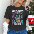 Teaching Music Is My Superpower Music Teacher For Men Women Kids Unisex T-Shirt, gift for family, gift for coworker