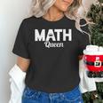 TeeArt Math Mathematics Queen Math Teacher Unisex T-Shirt, gift for family, gift for coworker TeeArt Math Mathematics Queen Math Teacher Unisex T-Shirt, gift for family, gift for coworker