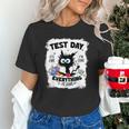 Test Day Stressed Cat Teacher Student Kids Testing Day Unisex T-Shirt, gift for family, gift for coworker Test Day Stressed Cat Teacher Student Kids Testing Day Unisex T-Shirt, gift for family, gift for coworker