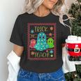 Trick Or Teach Neon Ghost Flower Teacher Spooky Halloween Unisex T-Shirt, gift for family, gift for coworker Trick Or Teach Neon Ghost Flower Teacher Spooky Halloween Unisex T-Shirt, gift for family, gift for coworker