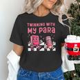 Twinning With My Para Teacher Matching Paraprofessional 70s For Men Women Unisex T-Shirt, gift for family, gift for coworker Twinning With My Para Teacher Matching Paraprofessional 70s For Men Women Unisex T-Shirt, gift for family, gift for coworker