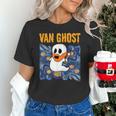 Van Ghost Art Teacher Halloween Van Gogh Starry Night Unisex T-Shirt, gift for family, gift for coworker
