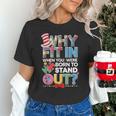 Why Fit In Doctor Teacher Cat In Hat Cool Autism Awareness Men Women Kids Unisex T-Shirt, gift for family, gift for coworker Why Fit In Doctor Teacher Cat In Hat Cool Autism Awareness Men Women Kids Unisex T-Shirt, gift for family, gift for coworker