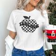 Back To School Checkered Apple Teacher Checkerboard Teacher For Men Women Girls Kids Unisex T-Shirt, gift for family, gift for coworker Back To School Checkered Apple Teacher Checkerboard Teacher For Men Women Girls Kids Unisex T-Shirt, gift for family, gift for coworker