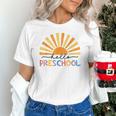 Back To School Hello Preschool For Kids Teacher Women Unisex T-Shirt, gift for family, gift for coworker Back To School Hello Preschool For Kids Teacher Women Unisex T-Shirt, gift for family, gift for coworker