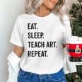 Eat Sleep Teach Art Repeat Teaching Art Teacher Unisex T-Shirt, gift for family, gift for coworker Eat Sleep Teach Art Repeat Teaching Art Teacher Unisex T-Shirt, gift for family, gift for coworker