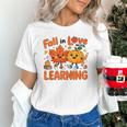 Fall In Love With Learning Thanksgiving Teacher Student Kids Unisex T-Shirt, gift for family, gift for coworker Fall In Love With Learning Thanksgiving Teacher Student Kids Unisex T-Shirt, gift for family, gift for coworker