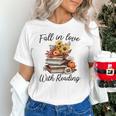 Fall In Love With Reading Book Autumn Teachers Pumpkins Unisex T-Shirt, gift for family, gift for coworker Fall In Love With Reading Book Autumn Teachers Pumpkins Unisex T-Shirt, gift for family, gift for coworker