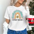 Future Teacher Cute Rainbow Leopard Teacher Outfit For Men Women Girls Kids Unisex T-Shirt, Future Teacher Shirts, gift for family, gift for coworker Future Teacher Cute Rainbow Leopard Teacher Outfit For Men Women Girls Kids Unisex T-Shirt, Future Teacher Shirts, gift for family, gift for coworker