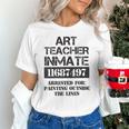 Halloween Art Teacher Prisoner Costume Unisex T-Shirt, gift for family, gift for coworker