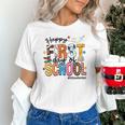 Happy First Day Of School PE Teacher Life Back To School Unisex T-Shirt, Pe Teacher Shirts, gift for family, gift for coworker Happy First Day Of School PE Teacher Life Back To School Unisex T-Shirt, Pe Teacher Shirts, gift for family, gift for coworker