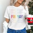 Happy Fri Yay Teacher Friday Saying Unisex T-Shirt, gift for family, gift for coworker
