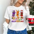 Happy Hallothanksmas Halloween Thanksgiving Pencils Teachers Unisex T-Shirt, gift for family, gift for coworker Happy Hallothanksmas Halloween Thanksgiving Pencils Teachers Unisex T-Shirt, gift for family, gift for coworker