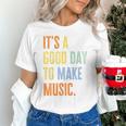 It's A Good Day To Make Music Music Lover Teacher Unisex T-Shirt, gift for family, gift for coworker It's A Good Day To Make Music Music Lover Teacher Unisex T-Shirt, gift for family, gift for coworker