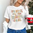 It's Me Hi I'm The Teacher It's Me Groovy Teacher Unisex T-Shirt, Groovy Teacher Shirts, gift for family, gift for coworker It's Me Hi I'm The Teacher It's Me Groovy Teacher Unisex T-Shirt, Groovy Teacher Shirts, gift for family, gift for coworker
