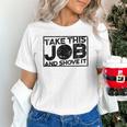 Take This Job And Shove It Teacher And Technician Work For Men Women Unisex T-Shirt, gift for family, gift for coworker Take This Job And Shove It Teacher And Technician Work For Men Women Unisex T-Shirt, gift for family, gift for coworker