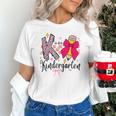 K Is For Kindergarten Teacher Coquette Bow Back To School Unisex T-Shirt, gift for family, gift for coworker