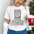 Math Teacher Costume Tshirt Halloween High School Calculator Unisex T-Shirt, gift for family, gift for coworker Math Teacher Costume Tshirt Halloween High School Calculator Unisex T-Shirt, gift for family, gift for coworker