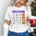 Math Teacher Halloween Costume Calculator Math Pun Unisex T-Shirt, gift for family, gift for coworker