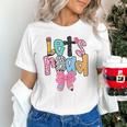 Lets Read Reading Teacher Back To School Literacy Pencil Bow Unisex T-Shirt, gift for family, gift for coworker Lets Read Reading Teacher Back To School Literacy Pencil Bow Unisex T-Shirt, gift for family, gift for coworker