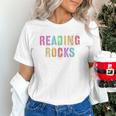 READING ROCKS English Teacher ELA ABCD Read Star Kinder Unisex T-Shirt, English Teacher Shirts, gift for family, gift for coworker READING ROCKS English Teacher ELA ABCD Read Star Kinder Unisex T-Shirt, English Teacher Shirts, gift for family, gift for coworker