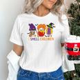 I Smell Children Witch Teacher Halloween Trick Or Teach Unisex T-Shirt, gift for family, gift for coworker I Smell Children Witch Teacher Halloween Trick Or Teach Unisex T-Shirt, gift for family, gift for coworker