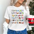 SPANISH ALPHABET MAESTRA SPANISH TEACHER Unisex T-Shirt, gift for family, gift for coworker
