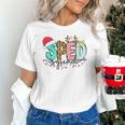 SPED Squad Special Education Teacher Autism Christmas Women Unisex T-Shirt, gift for family, gift for coworker SPED Squad Special Education Teacher Autism Christmas Women Unisex T-Shirt, gift for family, gift for coworker