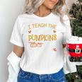 I Teach The Cutest Pumpkins In The Patch Shirt Teacher Unisex T-Shirt, gift for family, gift for coworker I Teach The Cutest Pumpkins In The Patch Shirt Teacher Unisex T-Shirt, gift for family, gift for coworker