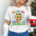 Teacher Back To School Color In Kindness Crayon Pencil Unisex T-Shirt, gift for family, gift for coworker Teacher Back To School Color In Kindness Crayon Pencil Unisex T-Shirt, gift for family, gift for coworker