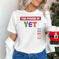 Teacher Growth Mindset Power Of Yet Unisex T-Shirt, gift for family, gift for coworker Teacher Growth Mindset Power Of Yet Unisex T-Shirt, gift for family, gift for coworker