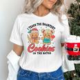 Teacher Of Smart Cookies Cute Gingerbread Teacher Christmas Unisex T-Shirt, gift for family, gift for coworker