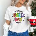 Teacher Student Field Day Let The Games Begin Field Day Unisex T-Shirt, gift for family, gift for coworker Teacher Student Field Day Let The Games Begin Field Day Unisex T-Shirt, gift for family, gift for coworker