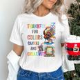 Turkey Thanksgiving Art Teacher Costume Tee For Artists Unisex T-Shirt, gift for family, gift for coworker Turkey Thanksgiving Art Teacher Costume Tee For Artists Unisex T-Shirt, gift for family, gift for coworker
