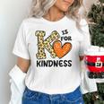 Unity Day K Is For Kindness Anti Bullying Orange Teacher Men Women Kids Unisex T-Shirt, gift for family, gift for coworker