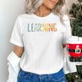 Vintage Play Is Learning Back To School Toddler Teacher Unisex T-Shirt, gift for family, gift for coworker