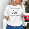I Want To Be A Schwa It's Never Stressed Reading Teacher For Men Girls Kids Unisex T-Shirt, gift for family, gift for coworker I Want To Be A Schwa It's Never Stressed Reading Teacher For Men Girls Kids Unisex T-Shirt, gift for family, gift for coworker