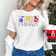 Women Art Teacher Back To School Artist Primary Color Theory Unisex T-Shirt, gift for family, gift for coworker Women Art Teacher Back To School Artist Primary Color Theory Unisex T-Shirt, gift for family, gift for coworker