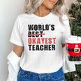 World's Best Okayest Teacher ACY025a For Men Women Unisex T-Shirt, gift for family, gift for coworker World's Best Okayest Teacher ACY025a For Men Women Unisex T-Shirt, gift for family, gift for coworker