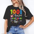 100 Days Of Living That 2nd Grade Life Boy Girl Teacher Women's T-Shirt, 2nd Grade Teacher Gifts, trending gift 100 Days Of Living That 2nd Grade Life Boy Girl Teacher Women's T-Shirt, 2nd Grade Teacher Gifts, trending gift