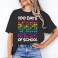 100 Days Of School Heart Love Teacher Or Student 100th Day Women's T-Shirt, trending gift 100 Days Of School Heart Love Teacher Or Student 100th Day Women's T-Shirt, trending gift