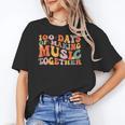 100 Days Of School Music Teacher Women's T-Shirt, trending gift