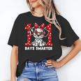 100 Days Smarter 101st Day School Dalmatian Dog Teacher Kids Women's T-Shirt, trending gift 100 Days Smarter 101st Day School Dalmatian Dog Teacher Kids Women's T-Shirt, trending gift