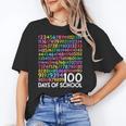 100th Day Of School Teacher Kids 100 Days Math Numbers Women's T-Shirt, trending gift