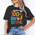 100th Day Of School Teachers Kids Happy 100 Days Women's T-Shirt, trending gift 100th Day Of School Teachers Kids Happy 100 Days Women's T-Shirt, trending gift