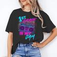 1st Grade Is My Jam Vintage 80s 80's Teacher Student Retro Women's T-Shirt, trending gift 1st Grade Is My Jam Vintage 80s 80's Teacher Student Retro Women's T-Shirt, trending gift