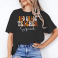 2nd Grade Teacher Squad Cute Women Groovy Fall Autumn Lovers Women's T-Shirt, Groovy Teacher Gifts, 2nd Grade Teacher Gifts, trending gift 2nd Grade Teacher Squad Cute Women Groovy Fall Autumn Lovers Women's T-Shirt, Groovy Teacher Gifts, 2nd Grade Teacher Gifts, trending gift